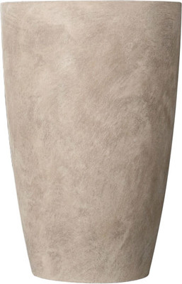 Кашпо Композит Замша ВН №8 / КЗ-Б8вн-305-06 (38.5л, светло-коричневый бут)