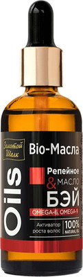 Масло для волос Золотой шелк Репейное & масло Бэй (100мл)