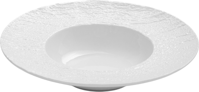 Набор тарелок Stenova Home Lava 61418181 (2шт, белый фарфор)