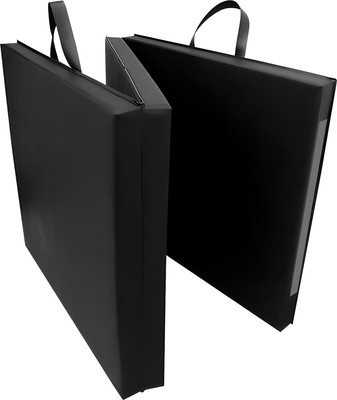 Гимнастический мат Proiron 183x61x4 / МС186Ч (черный)