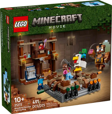 Конструктор Lego Minecraft Боевой ринг в лесном особняке / 21272
