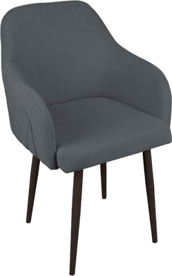 Стул ТриЯ Бэнтли Dream Grafit (черный муар/темно-серый)