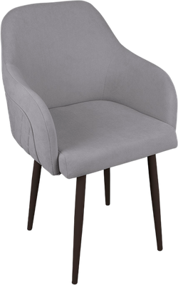 Стул ТриЯ Бэнтли Dream Grey (черный муар/серый)