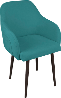 Стул ТриЯ Бэнтли Dream Mint (черный муар/бирюзовый)