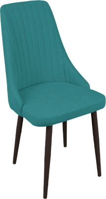 Стул ТриЯ Данте Dream Mint (черный муар/бирюзовый)