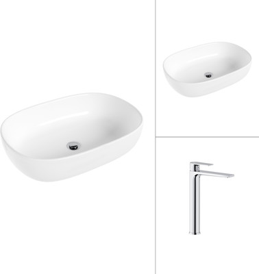 Умывальник со смесителем Lauter 21836 + Reef 21CK8678C