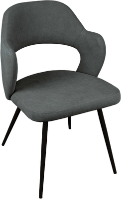 Стул ТриЯ Сиэтл Dream Grafit (черный муар/темно-серый)