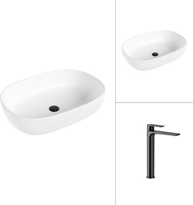 Умывальник со смесителем Lauter 21836 + Reef 21CK8678BS