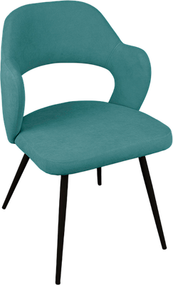 Стул ТриЯ Сиэтл Dream Mint (черный муар/бирюзовый)