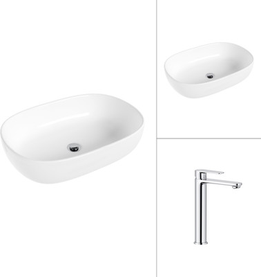 Умывальник со смесителем Lauter 21836 + Moon 21СK81691C