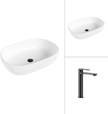 Умывальник со смесителем Lauter 21836 + Moon 21СК8691BS