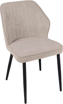 Стул ТриЯ Крис (черный муар/Brendy Creame)