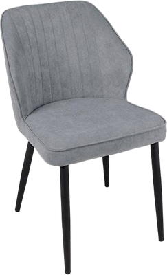 Стул ТриЯ Крис (черный муар/Brendy Grey)