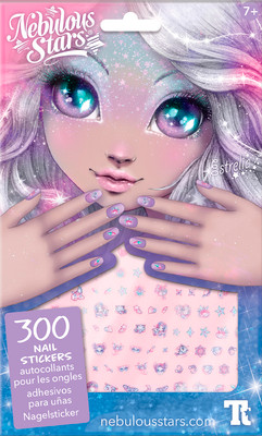 Наклейки для ногтей Nebulous Stars Space / 11459-1_NSDA (300шт)