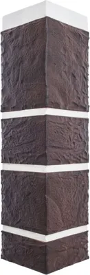 Угол для фасадной панели Альта-профиль Камень Пражский-05 Наружный