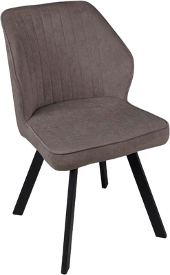 Стул ТриЯ Крис поворотный (черный муар/Brendy Latte)