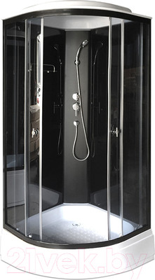 Душевая кабина Niagara NG-6501-14 90x90x215 (тонированное стекло/черный)