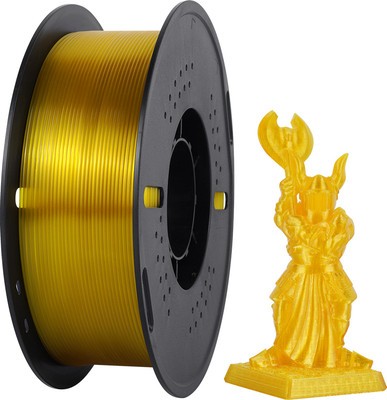 Пластик для 3D-печати Kingroon PETG Economic Fluo Yellow 1.75mm / NPETG013-ZX (1кг)
