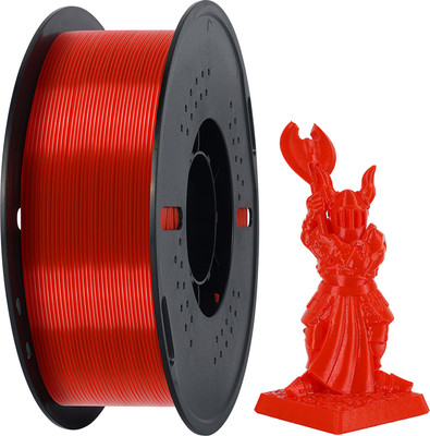 Пластик для 3D-печати Kingroon PETG Economic Fluo Red 1.75mm / NPETG015-ZX (1кг)