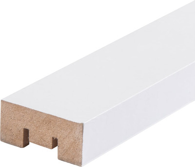 Рейка интерьерная Стильный Дом 2700х16х35 (белый)