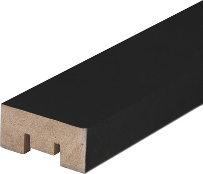 Рейка интерьерная Стильный Дом 2700х16х35 (черный)