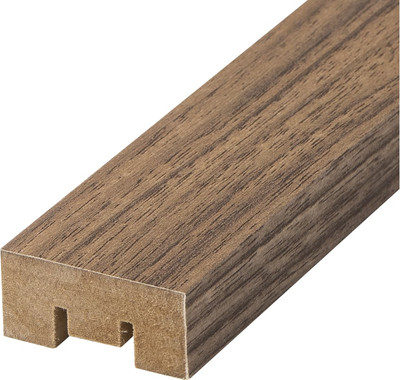 Рейка интерьерная Стильный Дом 2700х16х35 (грецкий орех)