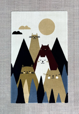 Ковер-постер Витебские ковры Poster Коты Б6276спа570100t7 (0.7x1)