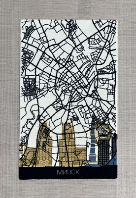 Ковер-постер Витебские ковры Poster Минск Б6256b170100t8 (0.7x1)