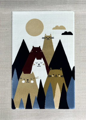 Ковер-постер Витебские ковры Poster Коты Б6276сла570100t3 Зеркальный (0.7x1)