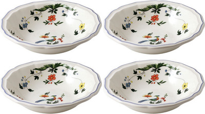Набор салатников Gien Oiseaux De Paradis 0111C04F22 (4шт)
