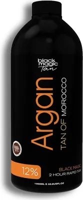 Лосьон-автозагар Black Magic Tan Argan Chocolate Base 12% (1л)