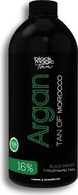 Лосьон-автозагар Black Magic Tan Argan Green Base 16% (1л)