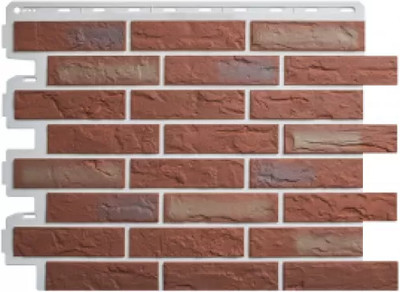 Сайдинг Альта-профиль Кирпич Рижский 02 (0.795x0.591м)