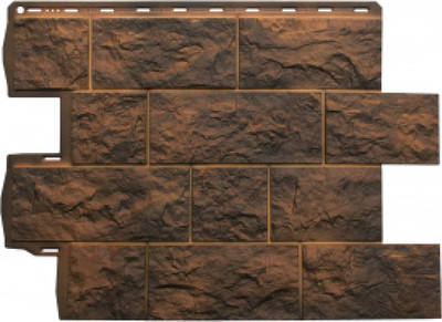 Сайдинг Альта-профиль Туф Иранский (0.68x0.56м)