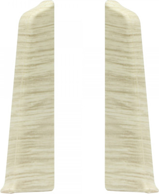 Заглушка для плинтуса LinePlast 85мм LS006 (2шт, флоупак)