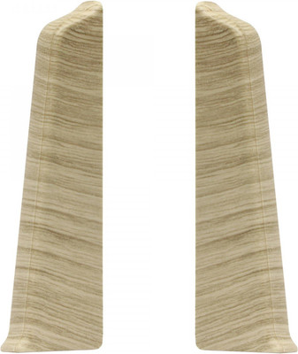 Заглушка для плинтуса LinePlast 85мм LS010 (2шт, флоупак)