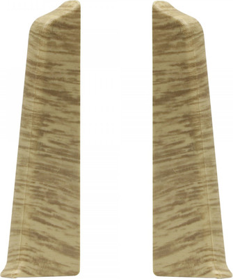 Заглушка для плинтуса LinePlast 85мм LS014 (2шт, флоупак)