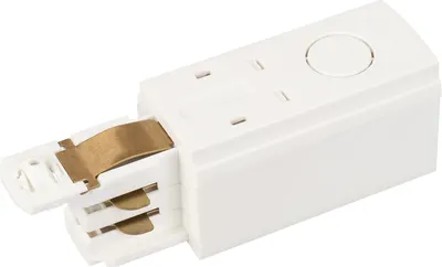 Коннектор для шинопровода Arlight LGD-4TR-CON-POWER-R-WH D / 029293