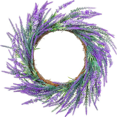 Декор настенный Elan Gallery Венок. Лавандовое поле / 150287