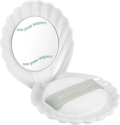 Пуховка для макияжа Ecotools Sea Gems Pearl Puff + Case ET20016600