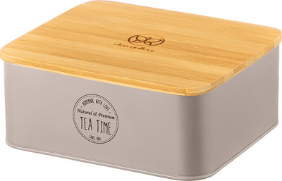 Органайзер для чайных пакетиков Elan Gallery Tea Time / 240597 (серый)