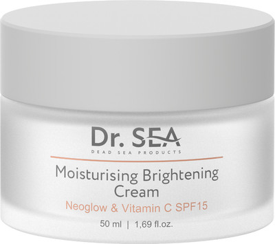 Крем для лица Dr. Sea Сияние кожи с комплексом Neoglow и витамином С SPF15 (50мл)