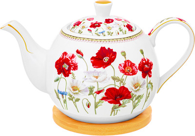 Заварочный чайник Elan Gallery Маки / 420639 (New Bone China)