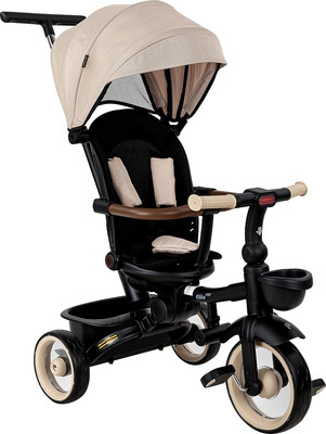 Трехколесный велосипед с ручкой Pituso Elite Pro / HM-618 (бежевый)