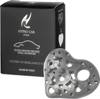 Картридж для ароматизатора автомобильного Hypno Casa Car Cuore Di Bergamotto Сердце