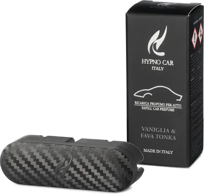 Картридж для ароматизатора автомобильного Hypno Casa Car Vaniglia & Fava Карбон