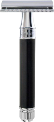 Бритвенный станок Edwin Jagger DE86RC14BL (хром/черный)