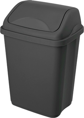 Мусорное ведро Эльфпласт Ultra EP588 (5л, графитовый)