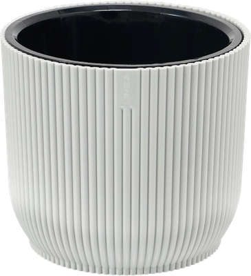 Кашпо Эльфпласт Linea EP658 (4.6л, светло-серый)