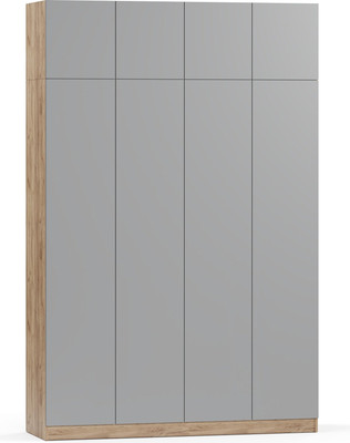 Шкаф Soma Lord Lite 160x240 (дуб крафт золотой/серый)